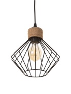 Светильник «Чертеж» 1×40 Вт Е27 черный 20×20×20 см - фото 5023178