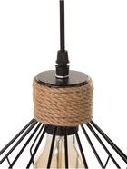 Светильник «Чертеж» 1×40 Вт Е27 черный 20×20×20 см - фото 5023184