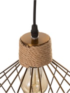 Светильник «Чертеж» 1×40 Вт Е27 медь 20×20×20 см - фото 5023202