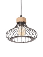 Светильник BayerLux «Фон», 1×40 Вт, Е27, черный, 23×23×18 см - фото 38109246