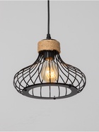 Светильник BayerLux «Фон», 1×40 Вт, Е27, черный, 23×23×18 см - фото 38109247