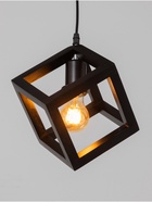 Светильник BayerLux ЭКО «Куб» 1×40 Вт Е27 черный 27×27×100 см - фото 5023261