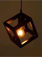 Светильник BayerLux ЭКО «Куб» 1×40 Вт Е27 черный 27×27×100 см - фото 5023262