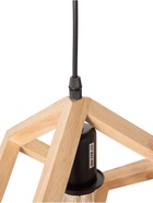 Светильник BayerLux ЭКО «Куб», 1×40 Вт, Е27, черный/коричневый, 27×27×100 см - фото 38109260