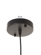 Светильник BayerLux ЭКО "Кен" 1х40Вт Е27 черный/коричневый 23х23х100см - фото 808906775