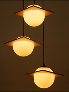 Светильник BayerLux ЭКО «Лакки», 3×40 Вт, Е27, черный/коричневый, 44×44×100 см - фото 38109280