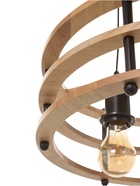 Светильник BayerLux ЭКО "Лот" 3х40Вт Е27 черный/коричневый 42х42х12(+100)см - фото 808906795