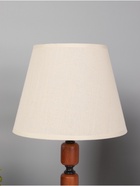 Лампа настольная RISALUX ЭКО "Одри" 1х40Вт Е27 черный/темно-кор. 25х25х43см 10777286