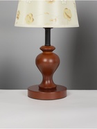 Лампа настольная RISALUX ЭКО «Сол» 1×40 Вт Е27 коричневый 20×20×45 см - фото 5023332