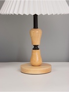 Лампа настольная RISALUX ЭКО "Камила" 1х40Вт Е27 черный/светло-кор. 27х27х40см 10777291