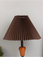 Лампа настольная RISALUX ЭКО "Камила" 1х40Вт Е27 черный/темно-кор. 27х27х40см 10777292