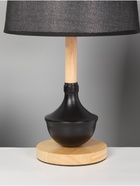 Лампа настольная RISALUX ЭКО "Тамара" 1х40Вт Е27 коричневый/черный 26х26х44см 10777296