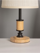 Лампа настольная RISALUX ЭКО «Глори» 1×40 Вт Е27 коричневый/черный/бежевый 26×26×43 см - фото 5023423