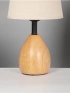 Лампа настольная RISALUX ЭКО «Лорен» 1×40 Вт Е27 светло-коричневый/черный 16×16×34 см - фото 5023447