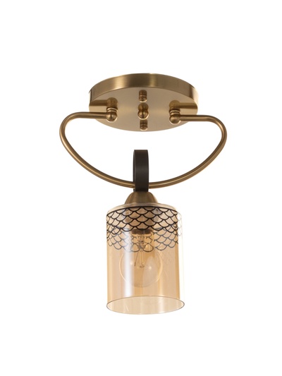 Люстра «Океан» 1×40 Вт Е27 латунь 22×15×28 см