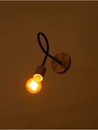 Бра BayerLux «Узел», 1×40 Вт, Е27, черный/латунь 10777405 Бра BayerLux «Узел», 1×40 Вт, Е27, черный/латунь 10777405