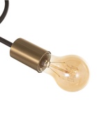 Бра BayerLux «Узел», 1×40 Вт, Е27, черный/латунь 10777405 Бра BayerLux «Узел», 1×40 Вт, Е27, черный/латунь 10777405