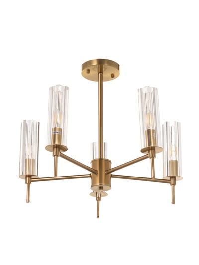 Люстра «Лондон» 5×40 Вт Е27 бронза 51×51×41 см