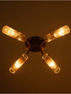 Люстра «Рико» 4×40 Вт Е27 бронза 46×40×18 см - фото 41385989