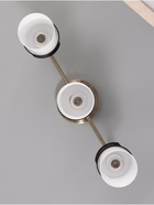 Люстра «Кипр» 3×40 Вт Е27 латунь/черный 52×26×26 см - фото 41386014