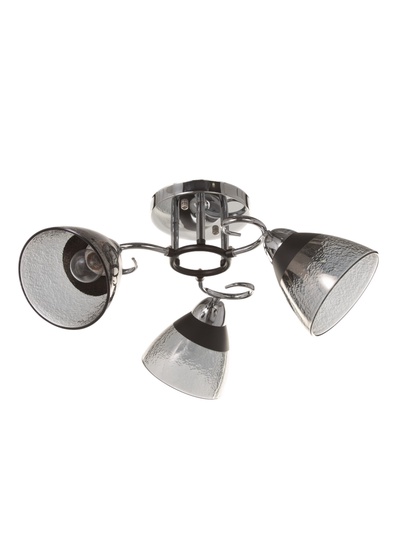 Люстра «Дождь» 3×40 Вт Е27 хром 48×48×24 см