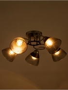 Люстра «Дождь» 5×40 Вт Е27 хром 58×58×24 см - фото 41386029