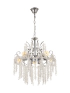 Люстра BayerLux «Ива», 7×40 Вт, Е27, хром, 48×48×58(26) см - Фото 1