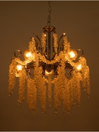 Люстра BayerLux «Ива», 7×40 Вт, Е27, хром, 48×48×58(26) см - Фото 4