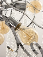 Люстра «Ива» 9×40 Вт Е27 хром 68×60×65(26)см - фото 41386090