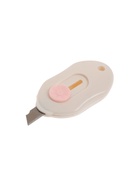 Нож универсальный ТУНДРА, мини, пластиковый корпус, возвратное лезвие, 9 мм - Фото 1