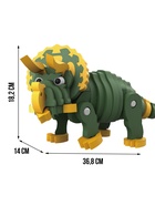 УЦЕНКА Конструктор «Трицератопс», мягкий, материал EVA, 64 детали - Фото 2