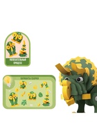 УЦЕНКА Конструктор «Трицератопс», мягкий, материал EVA, 64 детали - Фото 4