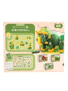 УЦЕНКА Конструктор «Трицератопс», мягкий, материал EVA, 64 детали - Фото 6