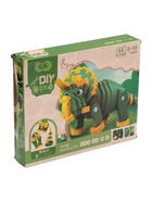 УЦЕНКА Конструктор «Трицератопс», мягкий, материал EVA, 64 детали - Фото 7