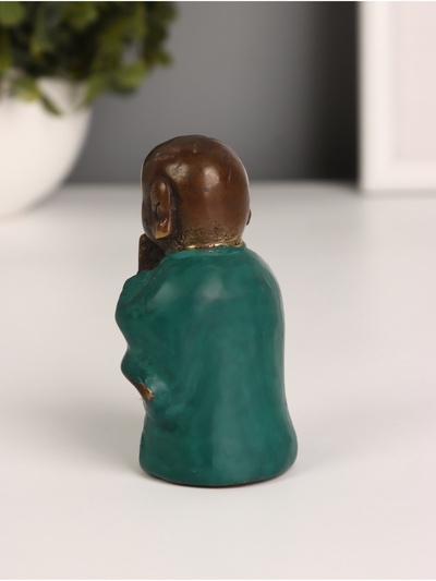 Сувенир «Монах», 5×4×8 см, бронза