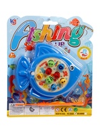 Уценка Рыбалка магнитная детская «Рыбка», набор 8 рыбок, с удочкой, заводной механизм, МИКС 10882508