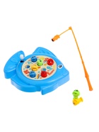 Уценка Рыбалка магнитная детская «Рыбка», набор 8 рыбок, с удочкой, заводной механизм, МИКС 10882508