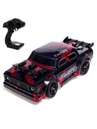 УЦЕНКА Машинка радиоуправляемая Drift, дрифт, аккумулятор, световые и дымовые эффекты, сменные колеса, цвет красный - Фото 1