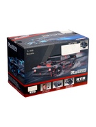 УЦЕНКА Машинка радиоуправляемая Drift, дрифт, аккумулятор, световые и дымовые эффекты, сменные колеса, цвет красный 10882515