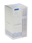 Ручка шариковая BrunoVisconti CrystalWrite. Zefir 0.38мм стерж/син, МИКС 10878106 - фото 4706202