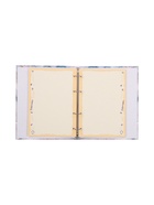 Тетрадь на кольцах BrunoVisconti. CARRARA А5, 80 листов, в клетку, со сменным блоком, твердая обложка - Фото 3