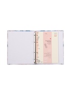 Тетрадь на кольцах BrunoVisconti. CARRARA А5, 80 листов, в клетку, со сменным блоком, твердая обложка - Фото 4