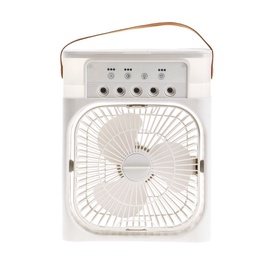 {{photo.Alt || photo.Description || 'УЦЕНКА Портативный настольный вентилятор LOF-06, с функцией увлажнителя воздуха, 3 скорости, питание USB, белый'}}