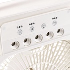 УЦЕНКА Портативный настольный вентилятор LOF-06, с функцией увлажнителя воздуха, 3 скорости, питание USB, белый 10882613