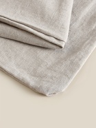 Пододеяльник 1.5-спальный SL Home Linen collection, 150×220 см, серый, полулён 10856991