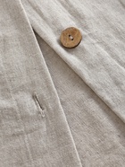 Пододеяльник SL Home Linen collection 180*220 см , цв.серый, лён30%/хлопок70% 10856992 - фото 14578913
