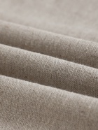 Пододеяльник евро SL Home Linen collection, 200×220 см, серый, полулён 10856993