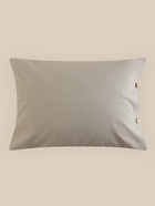 Наволочка SL Home Linen collection, 50×70 см, серая, лён 30%, хлопок 70% 10857002 - фото 14547999