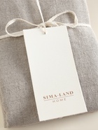 Наволочка SL Home Linen collection, 50×70 см, серая, лён 30%, хлопок 70% 10857002 - фото 14548002