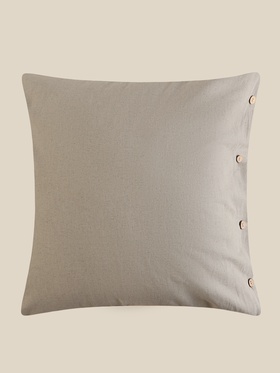 Наволочка SL Home Linen collection 70*70 см , цв.серый, лён30%/хлопок70% 10857003